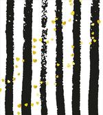 Hearts on Grunge Stripes
