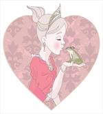 Fairytale Princess Kiss Art