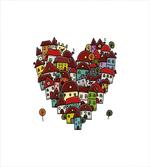 Heart Shaped Buildings