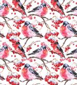 Birds Branches Berries
