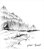 Pine Forest Countryside