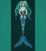 Hand Drawn Mermaid