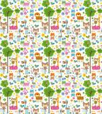 Happy Jungle Zoo Animals artwork