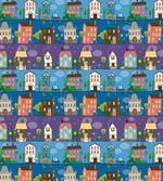 Hand Drawn Townhouses