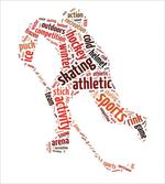 Man Silhouette with Words
