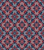 Tartan Geometric Floral