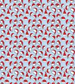 Red Santa Claus Hats artwork