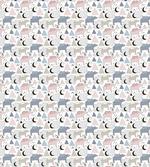 Pastel Polar Bear Pattern