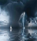 Yacht at the Ocean