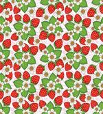 Floral Strawberry Scene
