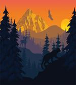 Wild Nature Landscape Art