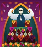 Angel Skull Altar artwork