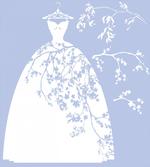 Floral Bride Dress artwork
