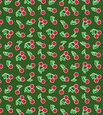 Fresh Fruits on Zigzag Art