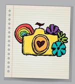 Yellow Camera Flowers