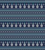 Snowman Chevron Zigzag