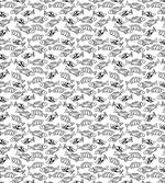 Marine Animals with Lines
