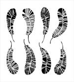 Monochrome Boho Motifs