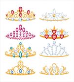Golden Gemstones Tiaras