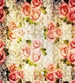 Psychedelic Floral Motif
