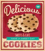 Chocolate Chip on a Poster