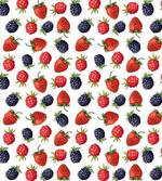Strawberries Raspberry artwork