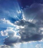 Sunbeams from Clouds