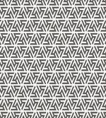 White Geometric Triangle