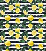 Fresh Lemons Striped