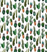 Spiked Cacti Pots Art