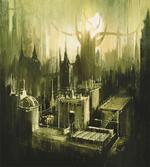 Gothic Dark City Scenery