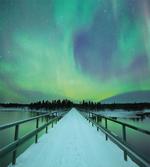 Bridge Snowy Arctic