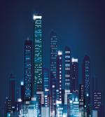 Night View of Metropolis