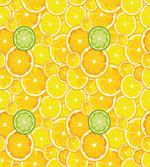 Lemon Orange Circles