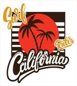 Surfer California Art