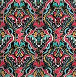 Vivid Botanical Ornate with Leaves