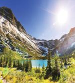 Peaceful Nature Scene Montana