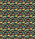 Colorful Tyrannosaurus artwork