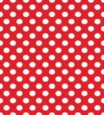Pop Art White Polka Dots