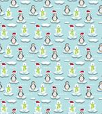 Penguin Snowman Ice Floe