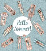 Girls and Woman Pool