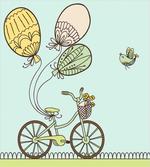 Spring Ballons and Birds