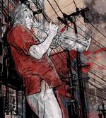 Grunge Jazz Musician