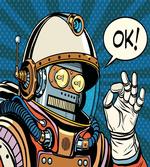 Futuristic Comics Robot