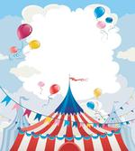 Circus Day Canvas Tent