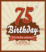 Birthday Age Number