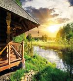 Wooden House by the Lake