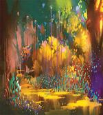 Hypnotic Jungle Plants