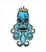 Beard Royal Crown Skeleton