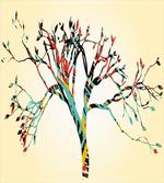 Abstract Colorful Tree